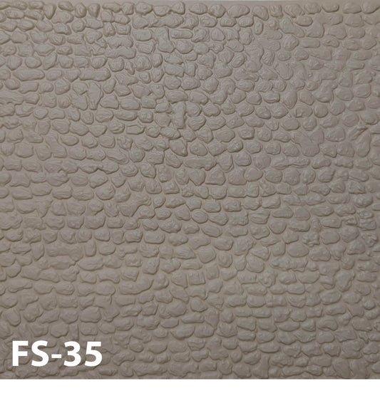 FS-35  Fieldstone ⅜” / 1:32  7” x 12” Sheet