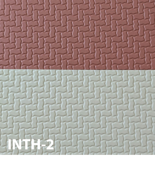 INTH-2 Interlocking Pavers 1:24 7” x 24” Sheet