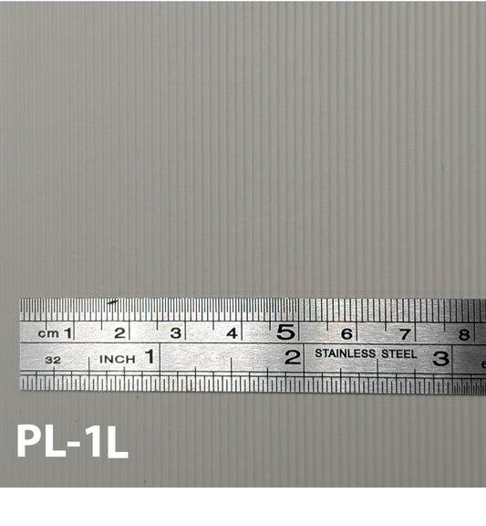 PL-1L  Planking Grey 3/64” / 1mm  7” x 24” Sheet