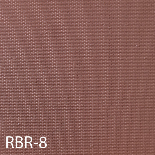 RBR-8 Rough Brick HO ¼” / 1:1 7” x 12” Sheet