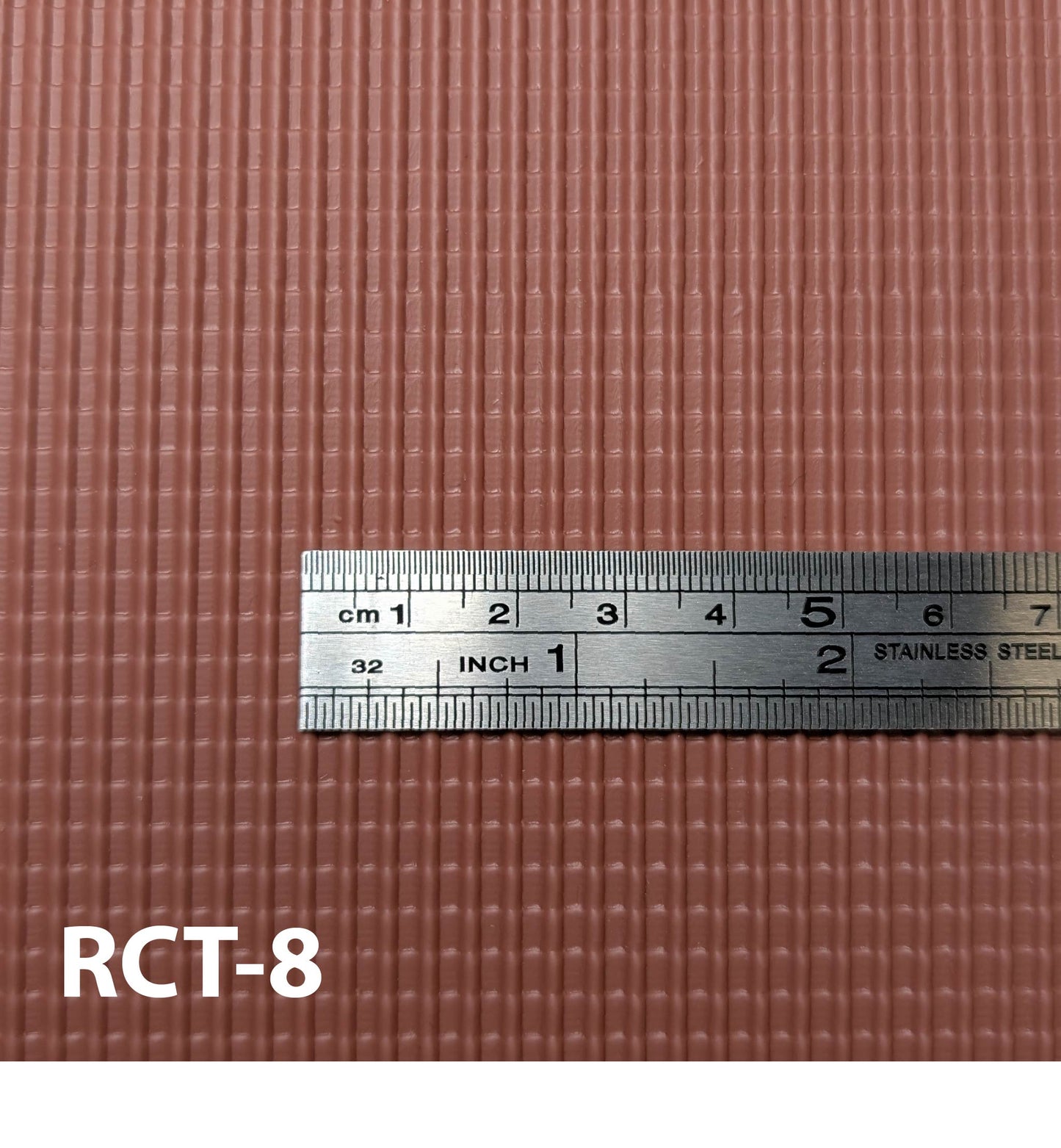 RCT-8  Clay Roof Tile  HO ⅛” / 1:1  7” x 12” Sheet