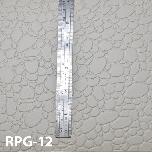 RPG-12  Pebbles 1” / 1:12  14” x 24” Sheet