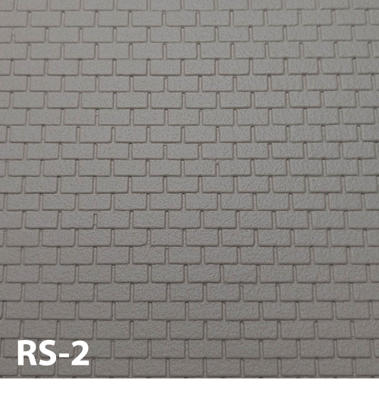 RS-2  Asphalt Shingles G ½” / 1:24  7” x 24” Sheet