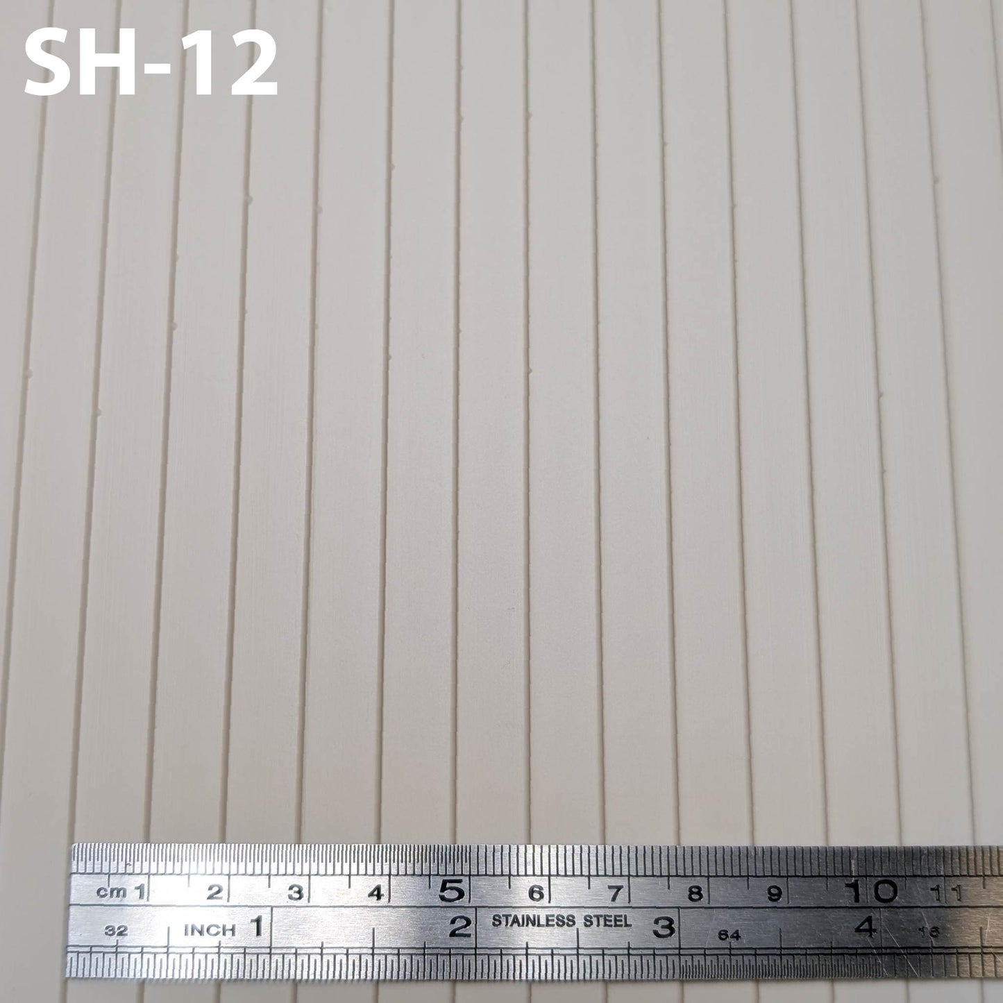 SH-12  Siding Boards Run 14” lengths ⅜” / 10mm  14” x 24” Sheet