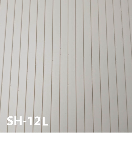 SH-12L  Siding Boards Run 24” Lengths ⅜” / 10mm  12” x 24” Sheet