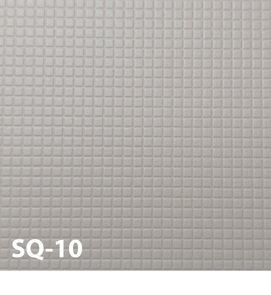 SQ-10  Tile  1/10” / 2.5mm  7” x 12” Sheet