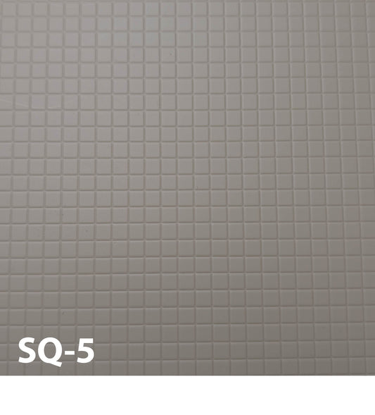 SQ-5  Tile  ⅕” / 5mm  7” x 12” Sheet