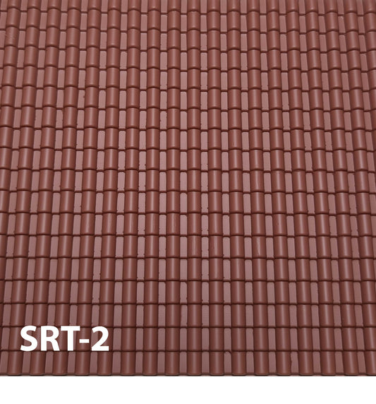 SRT-2  Spanish Roof 1:24  7” x 24” Sheet