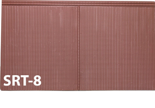 SRT-8  Spanish Roof Grey ⅛” / 1:1  7” x 12” Sheet