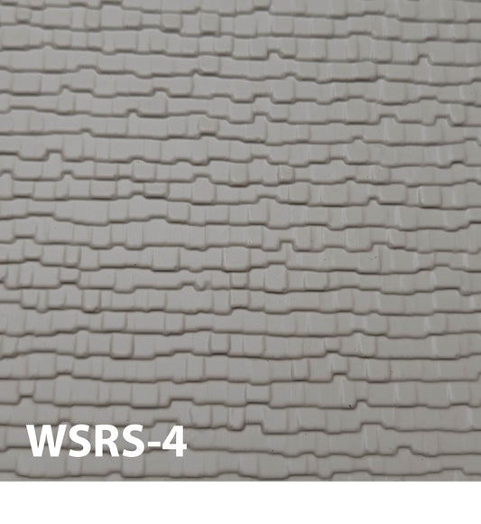 WSRS-4  Cedar Shakes  ¼” / 1:50  7” x 12” Sheet