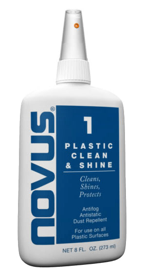 NOV001-2 Novus Plastic Polish - Plastic Clean & Shine 2oz Bottle