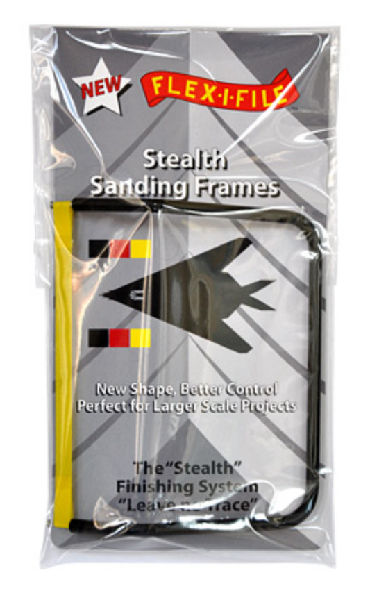 #007A Stealth Sanding Frames - Single Frame & Abrasive Tapes